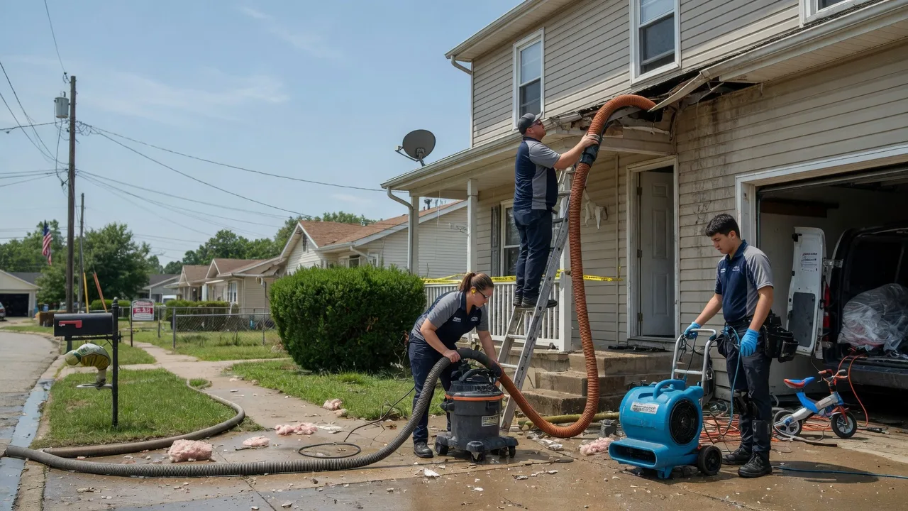 Water Damage Restoration in Milan, IL near me